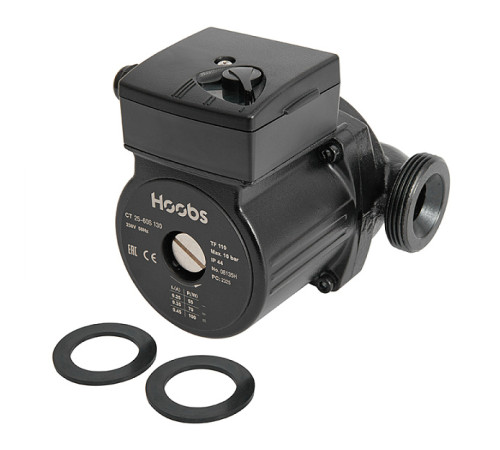 Насос циркуляционный Hoobs CT 25-60S 130 мм 100 Вт с гайками 08135H