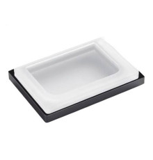 Мыльница настольная Colombo Design Look черный матовый матовое стекло B1640.NM-VAN