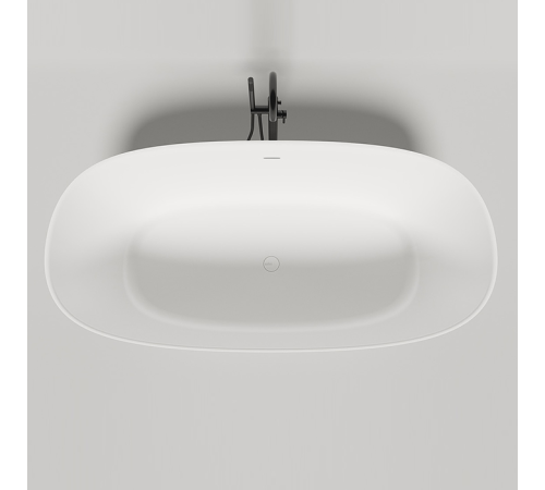 Ванна отдельностоящая Salini Sofia 185х90х60.5 см S-Stone белый матовый 102529M