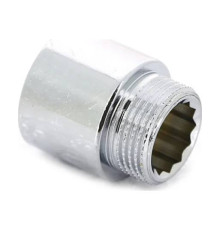 Удлинитель резьбовой Tiemme 3/4 НВ 10 мм хромированный 1500335