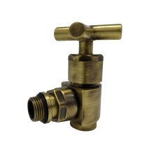 Вентиль угловой ручной SR Rubinetterie Prestige & Minimal 1/2 крест бронза 0375-1500Z000