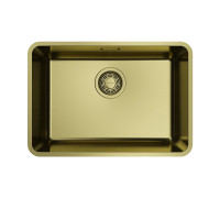 Кухонная мойка Omoikiri Omi 53-U/I Ultra Mini LG светлое золото 53x18 см 4997406