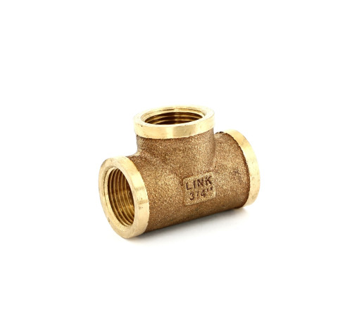 Тройник SANHA серия 3000 3/4 ВВВ бронзовый 313034