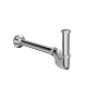 Сифон для раковины Kerama Marazzi с декоративной накладкой хром 212KM.21.018