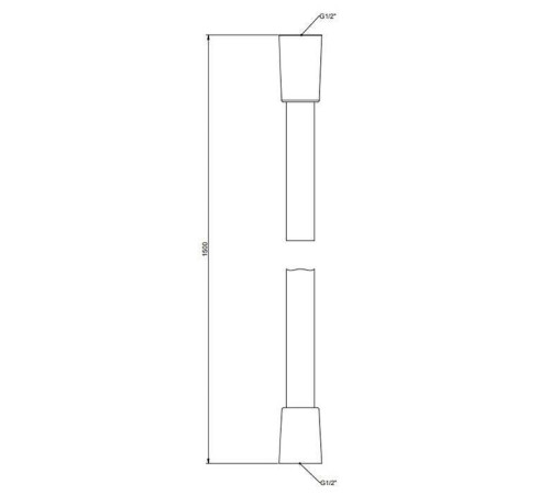 Шланг для душа Gessi Cromalux 150 см Brushed Brass PVD 01637#727