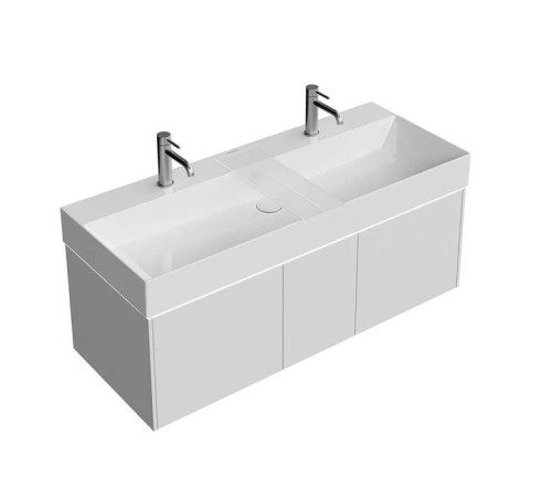 Тумба подвесная Kerama Marazzi Grande 120х47х37.3 см 3 ящика архитектурный серый GR.120.3\AGR.M