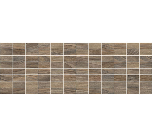 Декор мозаичный Laparet Zen коричневый 20x60 см MM60066