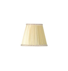 Абажур для светильника E14 Tiffany World TW 14 ваниль с кантом TW14-12.56-van