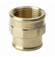 Муфта переходная Viega 3240 3/4х1/2 ВР-ВР бронза 268862