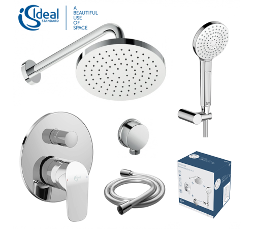 Набор для душа Ideal Standard Ceraflex (A6758AA + B2239AA + B9448AA + BA193AA) BC447AA