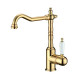 Смеситель для кухни Boheme Tradizionale Oro с фильтром для питьевой воды золото глянцевое 102
