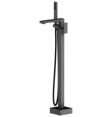 Смеситель для ванны Timo Selene напольный с душевым набором черный 2200/03Y-CR