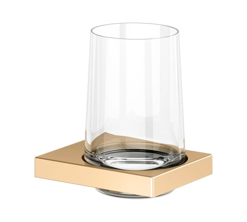 Стакан Keuco Edition 11 подвесной хрустальный brushed brass 11150259000