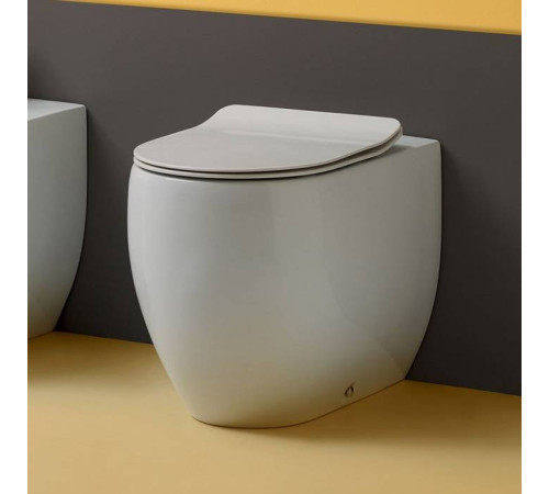 Унитаз напольный приставной Kerasan Flo 56 см 311801