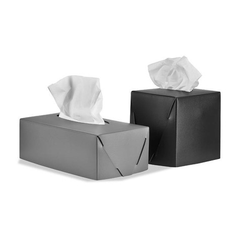 Салфетница ADJ Kleenex 12х12х12 см черный/серый 0015.01/03