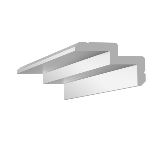 Плинтус потолочный DECOMASTER D390 дюрополимер 61х101х2000 мм D390