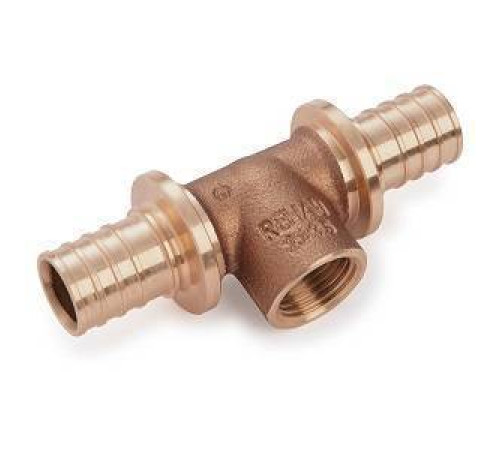 Тройник REHAU RAUTITAN 25-Rp 1/2-25 бронза RX+ 14564143001