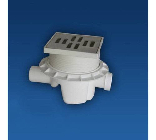 Трап для слива SANIT с решеткой из нержавеющей стали 40.003.00.0000