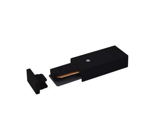 Ввод питания и заглушка торцевая для однофазного шинопровода черный TRP-1-1-BK