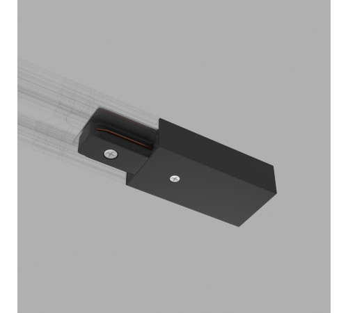 Ввод питания и заглушка торцевая для однофазного шинопровода черный TRP-1-1-BK