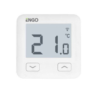 Терморегулятор программируемый Wi-Fi ENGO Controls E10W встраиваемый 230 В белый E10W