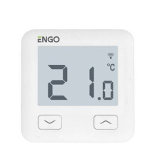 Терморегулятор программируемый Wi-Fi ENGO Controls E10W встраиваемый 230 В белый E10W