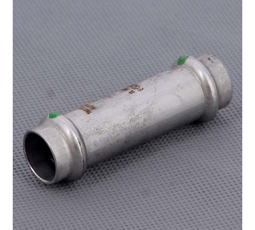 Муфта надвижная пресс Viega Sanpress Inox нержавеющая сталь 18 мм 436384