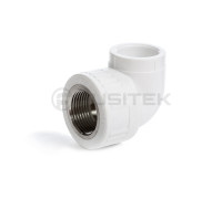Угольник переходной Fusitek PP-R 20x3/4 ВР FT04402