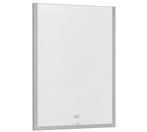 Зеркало Roca Aneto 600х850 мм LED подсветка сенсорный выключатель Белый матовый 812362000