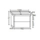 Комплект мебели с раковиной Burgbad Iveo 100 см фланелевый дуб SFEN100F2834G0161C0001