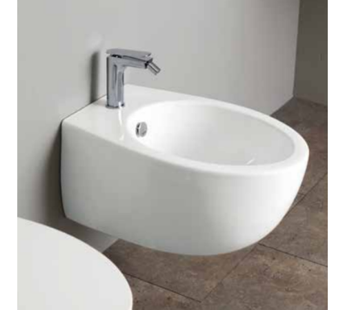 Биде подвесное Simas Bormio 54x35 см белое F85/BR19bi*1