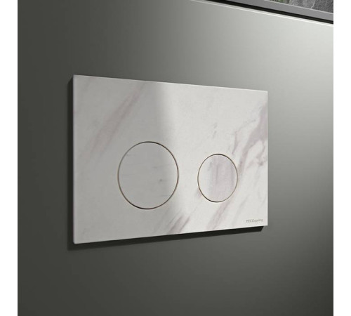 Панель смыва для унитаза TECE TECEspring искусственный камень песочно-бежевая S240610