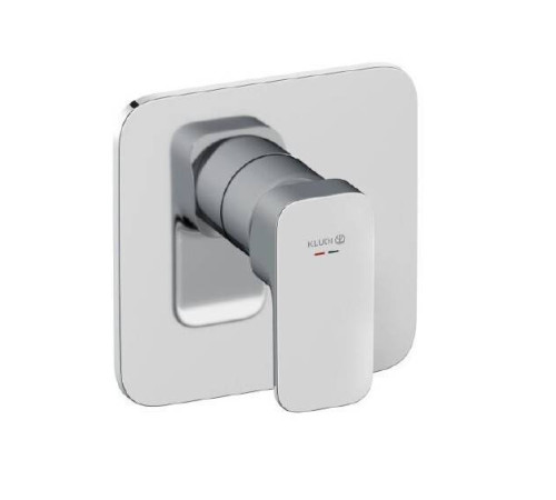 Смеситель для душа Kludi Renon однорычажный встраиваемый черный матовый 427553975