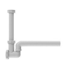 Сифон HL 136 с водяным и механическим запахозапирающим устройством HL136