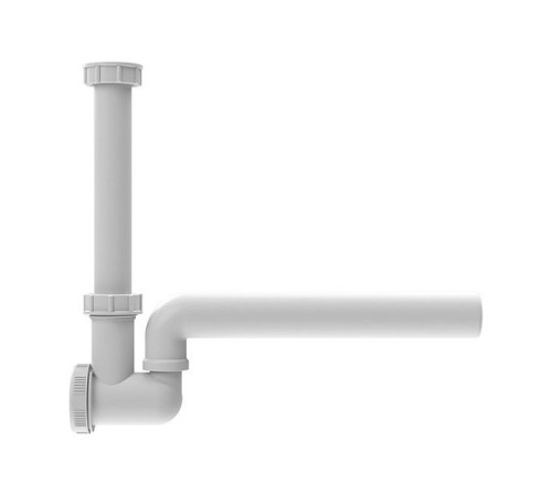 Сифон HL 136 с водяным и механическим запахозапирающим устройством HL136