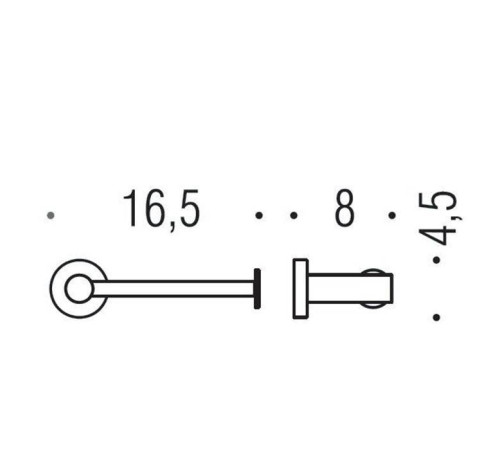 Держатель для туалетной бумаги Colombo Design Plus PVD нержавеющая сталь W4908.HPS1