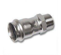 Ниппель переходной SANHA NiroSan 9243G 15 мм x 1/2 ВПр-НР 69243G1512