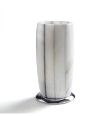Стакан 3SC Rigato настольный Alabastro хром AL03SL