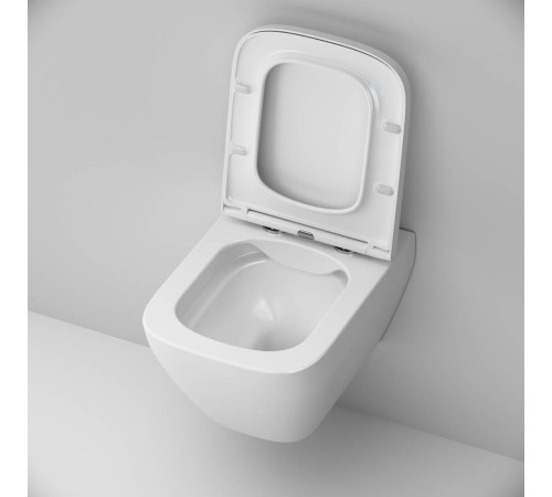 Унитаз подвесной AM.PM Inspire V2.0 FlashClean с сиденьем микролифт C701701SC