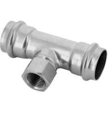 Тройник пресс Kromwell 18x1/2 ВР-18 мм нержавеющая сталь KW.SP932180518