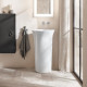 Раковина отдельно стоящая Duravit White Tulip 500 мм белая 2703500070