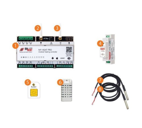 Контроллер отопления ЭВАН MyHeat PRO 6284