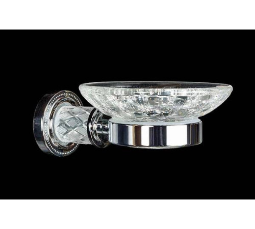 Мыльница подвесная Boheme Murano Cristal хром 10903-CRST-CH
