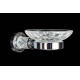 Мыльница подвесная Boheme Murano Cristal хром 10903-CRST-CH