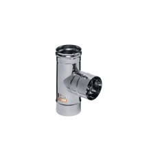 Тройник дымохода Ferrum Тройник-К 90° AISI 430 0.5 мм 180 мм Аf4711