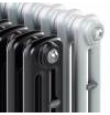 Радиатор стальной трубчатый Rifar TUBOG 2037 13 секций нижнее подключение с термоклапаном TUB 2037-13-DV1-TI RAL 9223