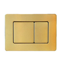 Панель смыва Boheme 650-G стальная золото 650-G