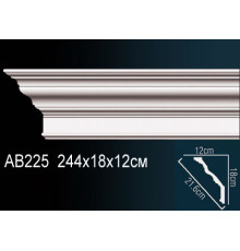 Карниз потолочный Perfect AB225 полиуретановый AB225