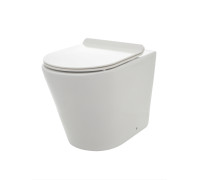 Унитаз напольный приставной Aquame AQM3001 Rimless с сиденьем SoftClose AQM3001