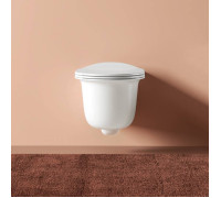 Унитаз подвесной Artceram Chic безободковый 38х53 см белый CHV001 01 00